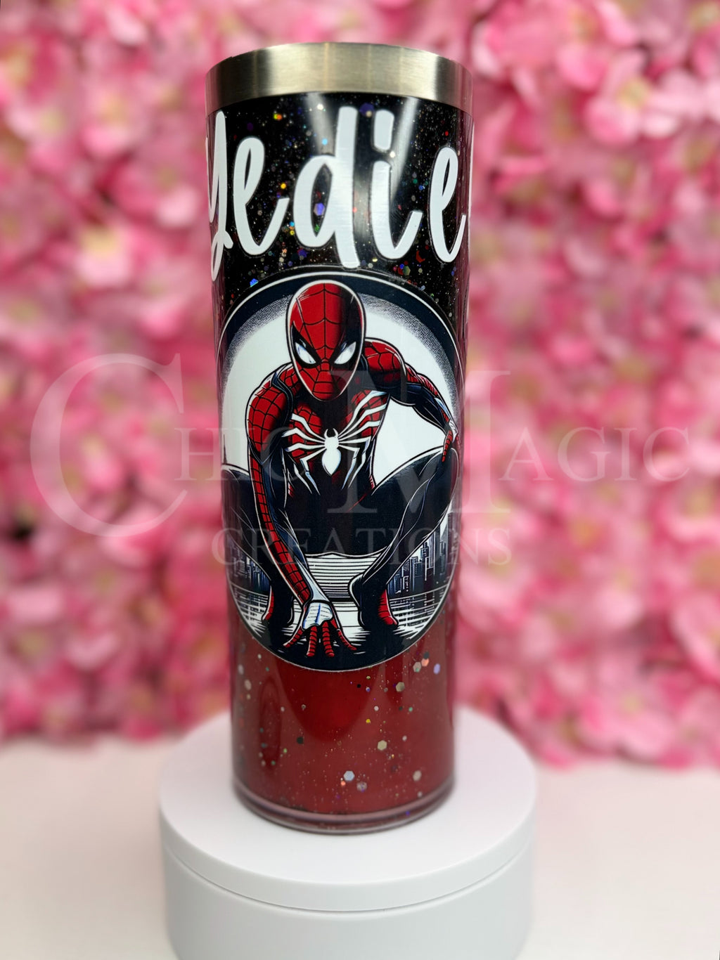 Encapsulated Snow Globe Tumbler 20 oz