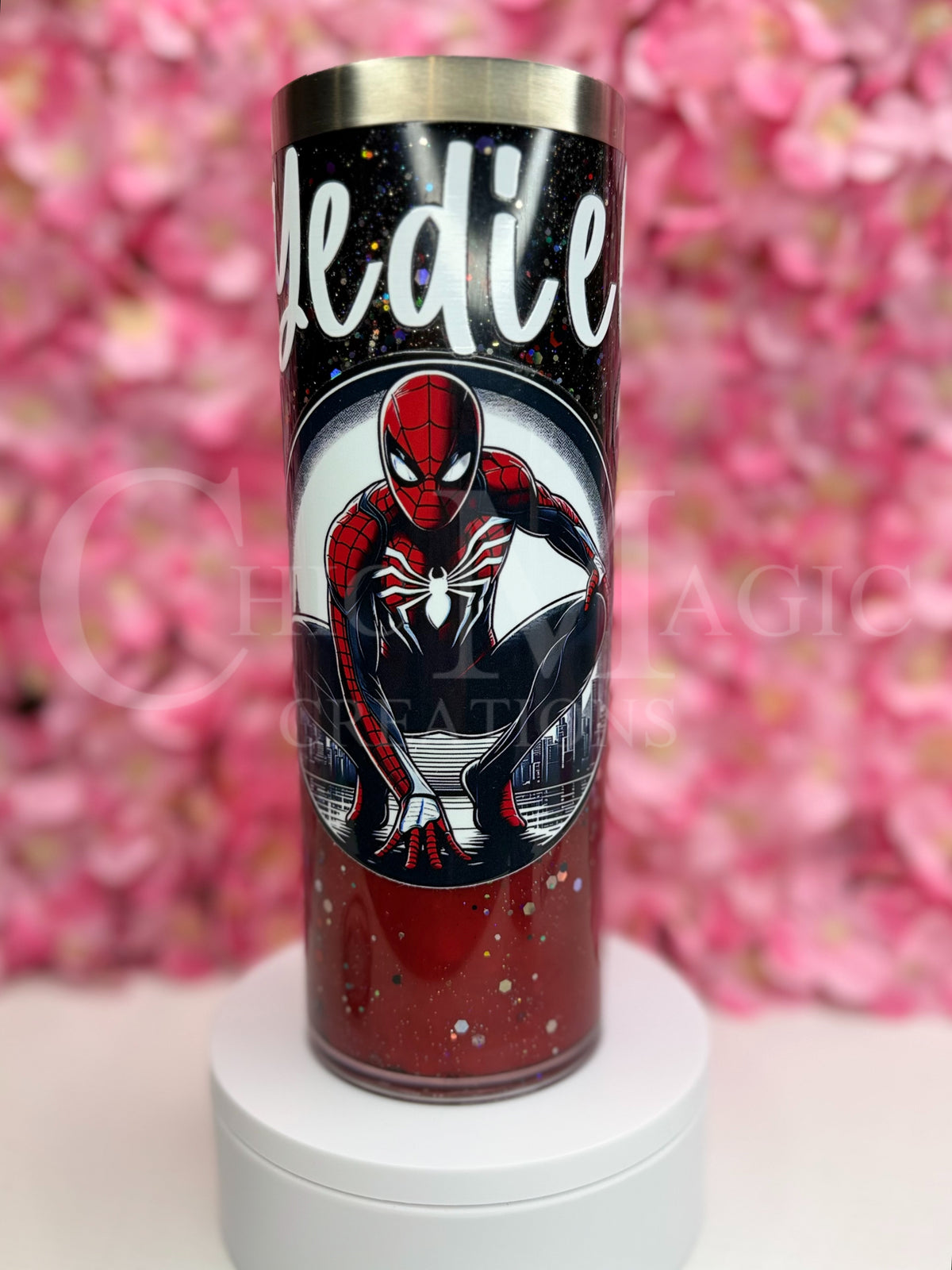 Encapsulated Snow Globe Tumbler 20 oz