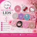 Decorated lids
