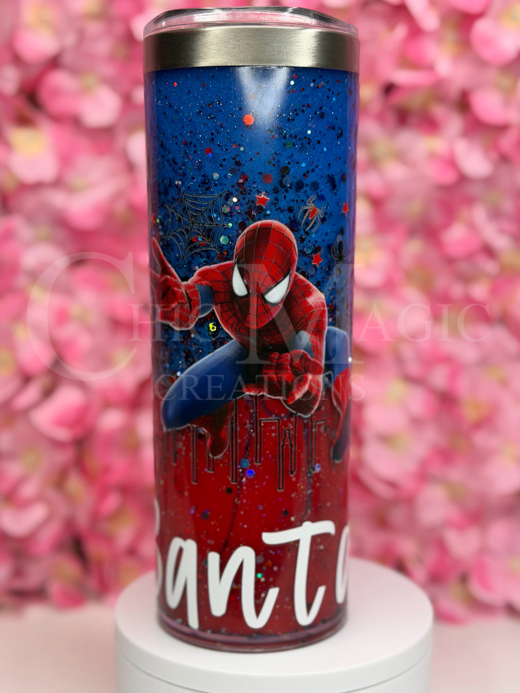 Encapsulated Snow Globe Tumbler 20 oz