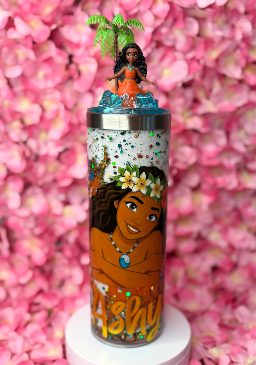 Encapsulated Snow Globe Tumbler 20 oz