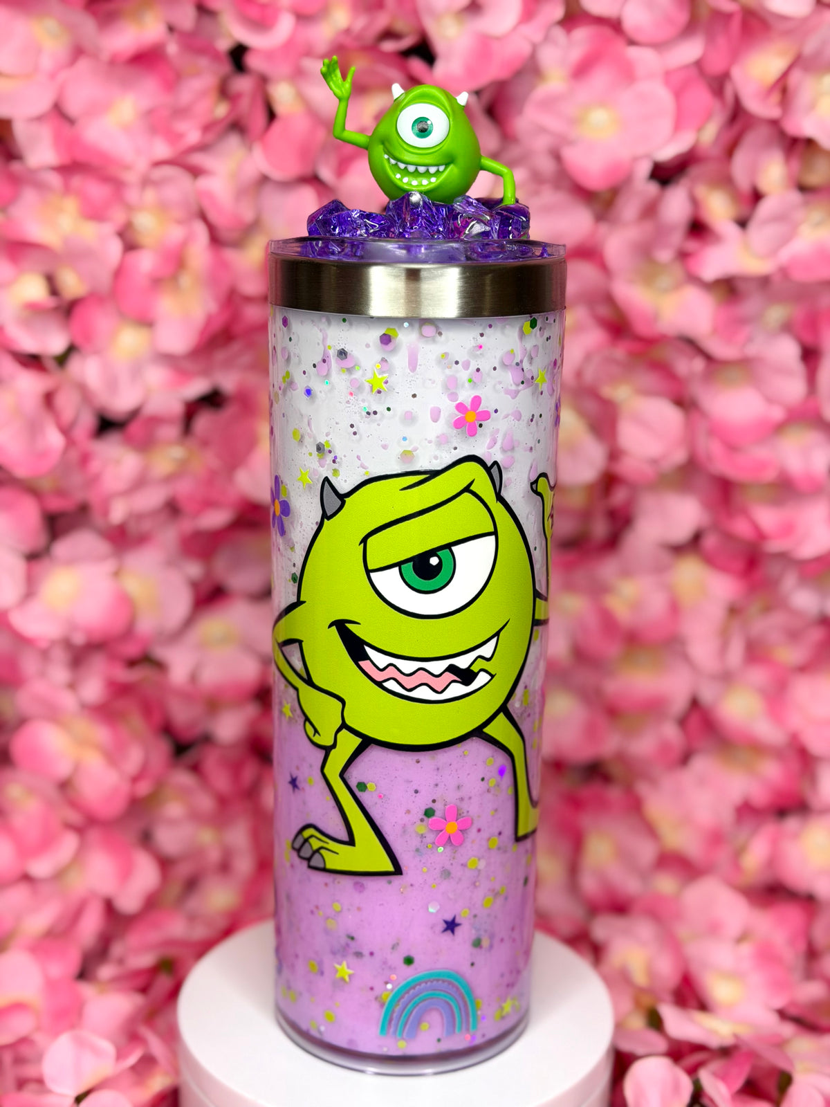Encapsulated Snow Globe Tumbler 20 oz
