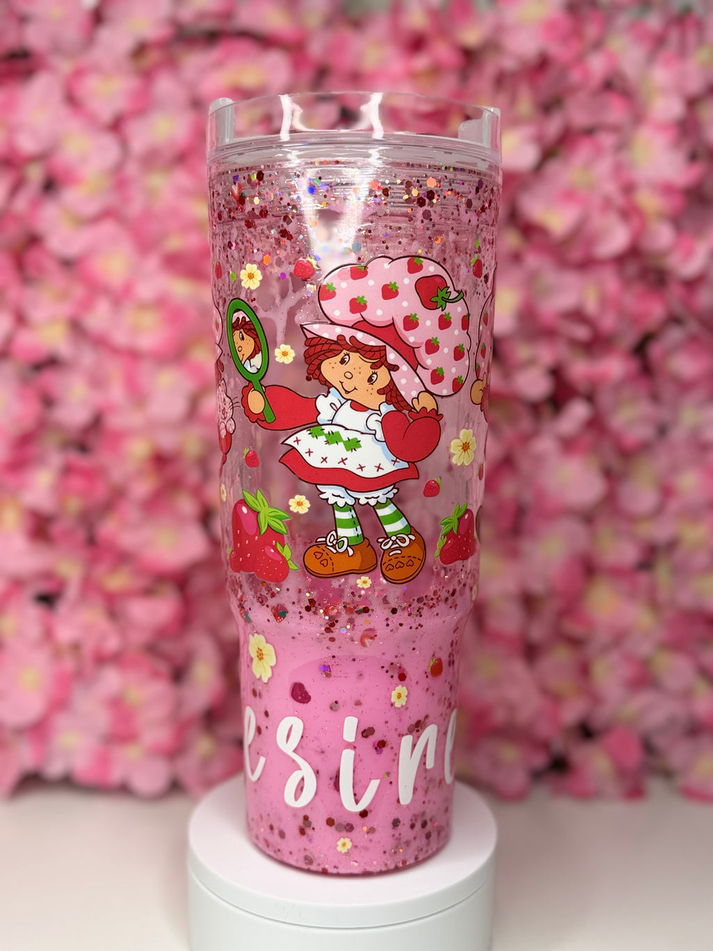 Snow globe 40 oz tumbler