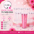 Snow globe 24 oz tumbler